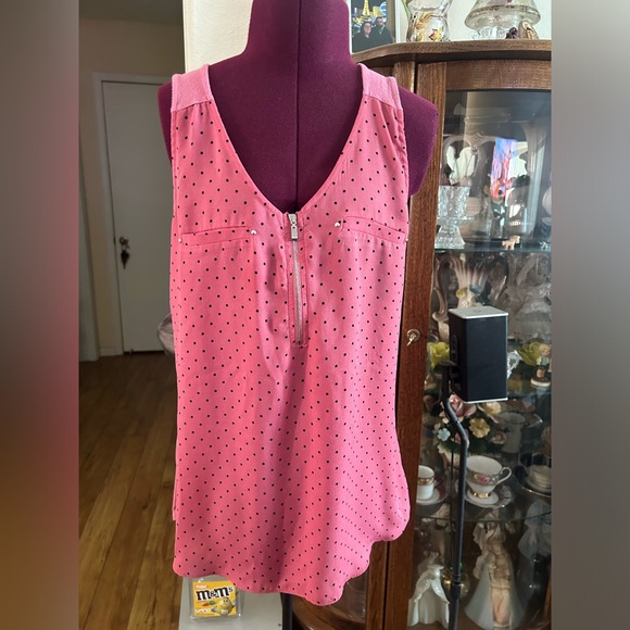 IZ BYER Sleeveless Top Pink/Mauve Size Small - Picture 1 of 5
